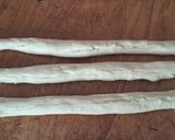 Foto del paso 3 de la receta: Trenza de jamón y queso