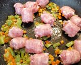 Foto del paso 5 de la receta: Arroz con verduras y salchichas