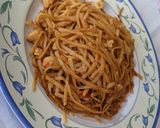Foto del paso 5 de la receta Tallarines con pollo y salsa soja