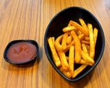A picture of step 3 of Sweet potatoes french fries.
