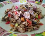 Foto langkah ke 5 dari resep Tongkol suwir sambel matah.