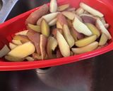 Une image de l'étape 6 de Pommes de terre au lard, poivrons et tomates.