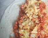 Csirkés enchilada chipsmorzsával recept fázis 3 fotója