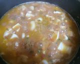 A picture of step 2 of Stewed Squid with Potatoes and Peas.