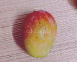 A picture of step 1 of Mango lassi.