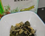 Gambar langkah 4 resipi Keropok Rice Paper seaweed.