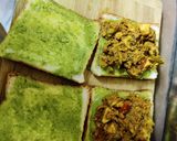 A picture of step 6 of Smoked Paneer Tikka Sandwich.