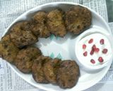 A picture of step 5 of Bajri fenugreek kababs.