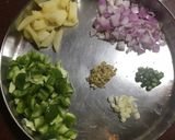 A picture of step 1 of Shakshuka.