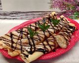 Almás 🍎- levendulás🪻, vaníliás mascarponés🍮 palacsinta 🥞 recept fázis 6 fotója