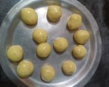 A picture of step 3 of Ras Malai.