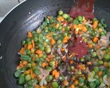 பலாக்காய் ஃப்ரைட் ரைஸ் (Palaakkaai fried rice recipe in tamil) ரெசிபி ஸ்டேப் 6 புகைப்படம்