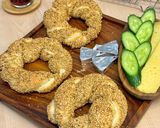صورة لخطوة 9 من وصفة سيميت / سميط بالسمسم 🥯