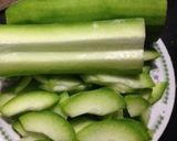 Hình bước làm 3 của món Canh bí nấu tôm nõn