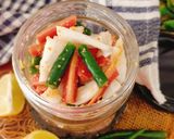 गाजर मूली हरी मिर्च का अचार(instant pickle of carrot,redish n green chilli) रेसिपी चरण 3 फोटो