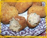 Une image de l'étape 4 de Croquetas de chapon avec les restes  de Noël.