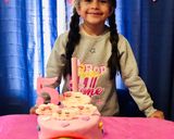 Foto del paso 16 de la receta: 🎂Bizcochuelo con pasta de cobertura (fondant) y tips☁️🌈💜🤍