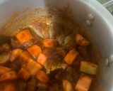 A picture of step 4 of Vegetable stew.