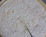 A picture of step 1 of Banana and Nutella tortilla wrap.