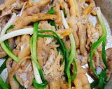 Hình bước làm 3 của món Chân gà hấp hành