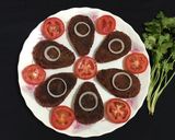 A picture of step 10 of Vegetable Kabab.