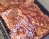 Foto del paso 2 de la receta: Pechito de cerdo a la barbacoa con manzanas 🍏🍏🍏