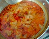 A picture of step 2 of Rotli cooked in buttermilk.