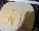 Foto del paso 4 de la receta: Pan relleno de jamón y queso