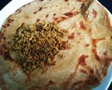 A picture of step 5 of Smoky Tawa Qeema😋💛.