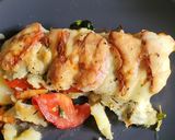 A picture of step 12 of Gratin Pork Loin with Potatoes and Vegetables.