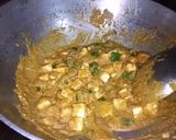 A picture of step 12 of Kadai Paneer.