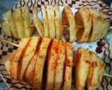صورة لخطوة 3 من وصفة بطاطا حلزونية🍟🥔😍
