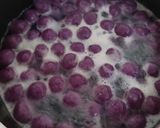 Foto langkah ke 3 dari resep Bubur Sumsum Biji Salak (Ubi Ungu).