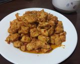 A picture of step 5 of Shish Tawook.
