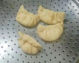 A picture of step 6 of Momos with Corn and Veggies stuffing.