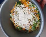 Foto langkah ke 2 dari resep Bakwan sayur crispy (tanpa telur).