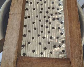 Cendol sagu warna - Step 3