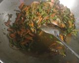A picture of step 5 of Veg Manchurian.