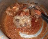 A picture of step 5 of Beef nehari.