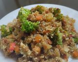 Foto del paso 12 de la receta: Falso arroz de coliflor tipo yakimeshi a mi manera🍚🥡🍱