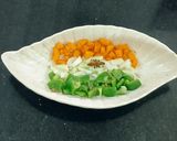 A picture of step 3 of 🇮🇳 Tricolour Garden Platter.