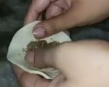 A picture of step 2 of Vegetable momos.