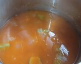 A picture of step 4 of Split Pea Soup.
