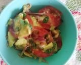 A picture of step 4 of Simple guacamole#4weekschallenge.