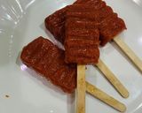 Popsicle din Strawberry da agwalumamatakin girki7 hoto