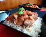 Foto del paso 3 de la receta: Arroz integral con carne y champiñones