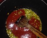 Foto del paso 13 de la receta: Pulpo bañado en salsa de JuanK y acompañado de tajadas de arracacha y  arroz marciano