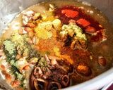 Foto del paso 2 de la receta: Fríjol🫘Cargamanto, con Paticas de Cerdo🐽en Olla Express...!