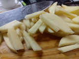Papas Fritas con Cheddar