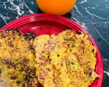 A picture of step 5 of Egg & Soya chilla – 20 Min Protein Breakfast.